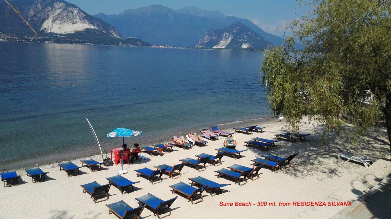 Red Apartment - Residenza Silvana แวร์บาเนีย ภายนอก รูปภาพ